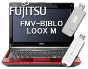 FUJITSU FMV-BIBLO LOOX M{C[oC USB^Cv[D11LC/D22HWZbg